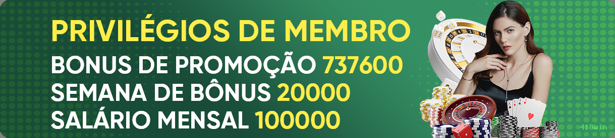 Promoções 418win